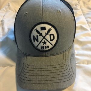 North Dakota wheat mesh snapback